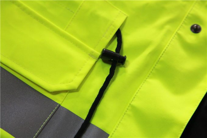Hivis Waterproof DRK safety Jacket Resistant To 50 times Industrial Washing for rescue job 7