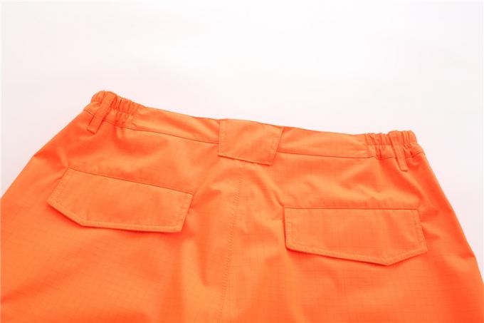 FR Resin Zipper Rain Proof Work pants With Reflective Tape Hi Vis Waterproof Trousers 2